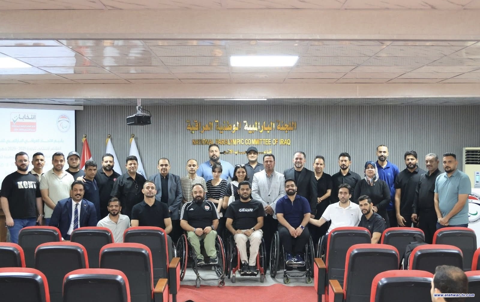 فوز لؤي السراي برئاسة اتحاد تنس الطاولة البارالمبي