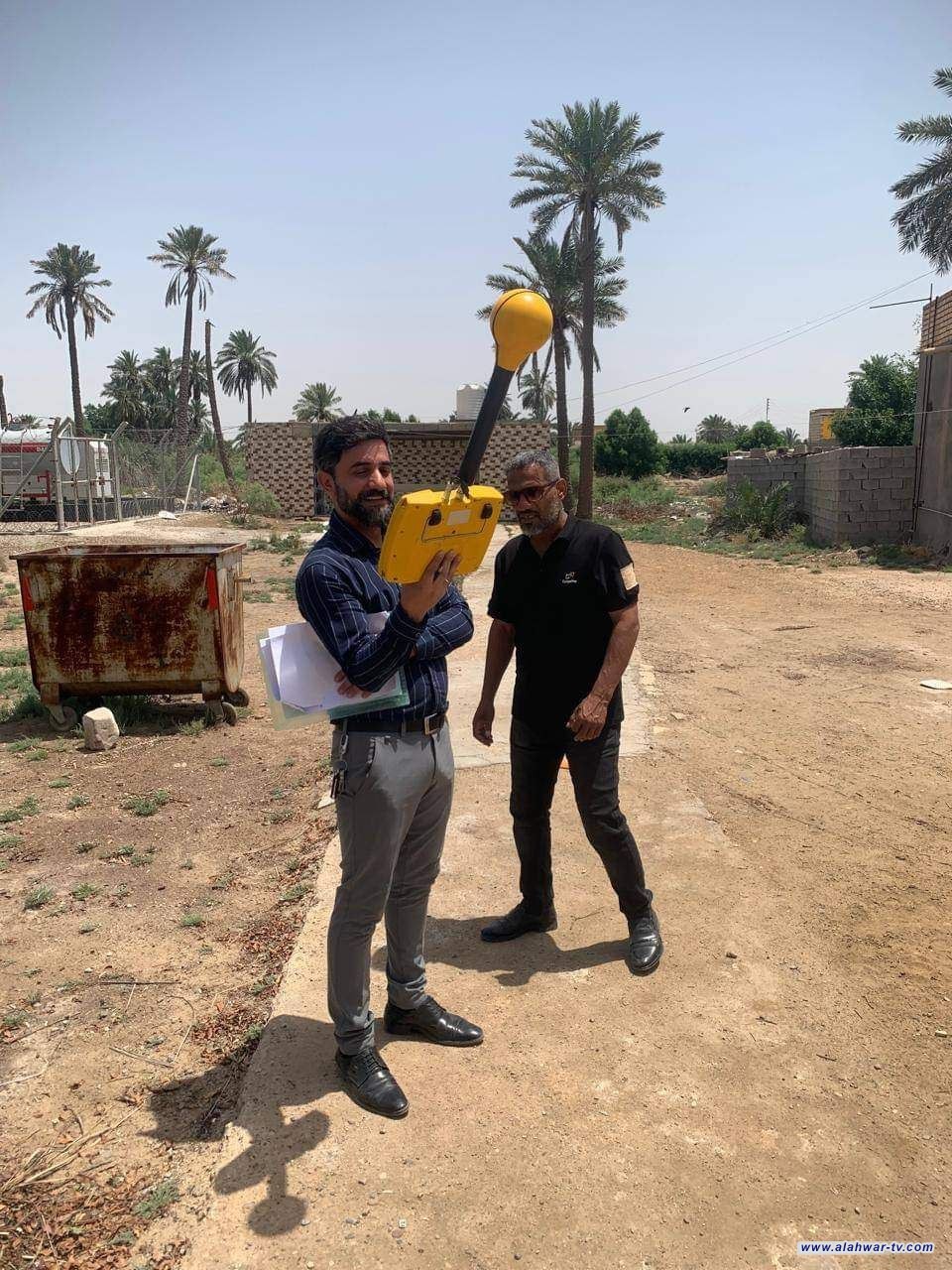 بيئة ذي قار تجري كشوفات موقعية على ابراج الإتصالات في الشطرة