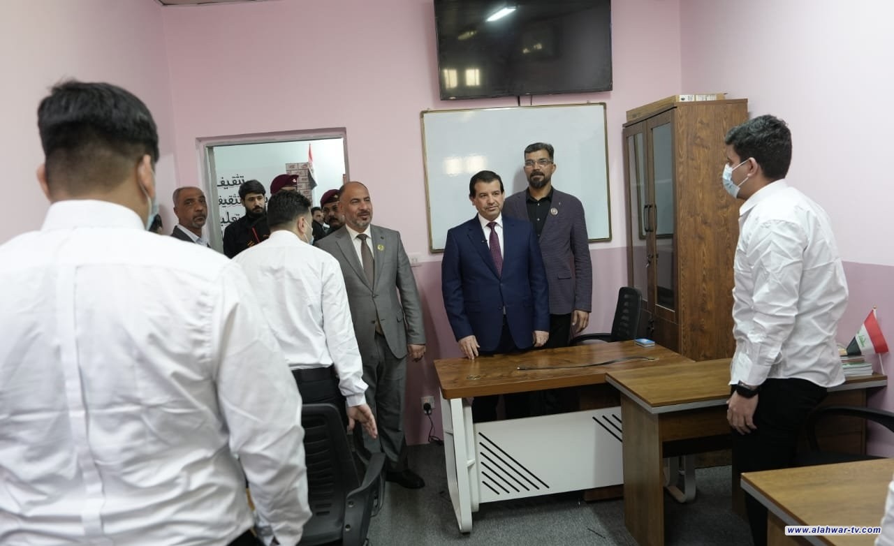 العدل تعلن افتتاح مدرسة متوسطة داخل سجن الناصرية المركزي