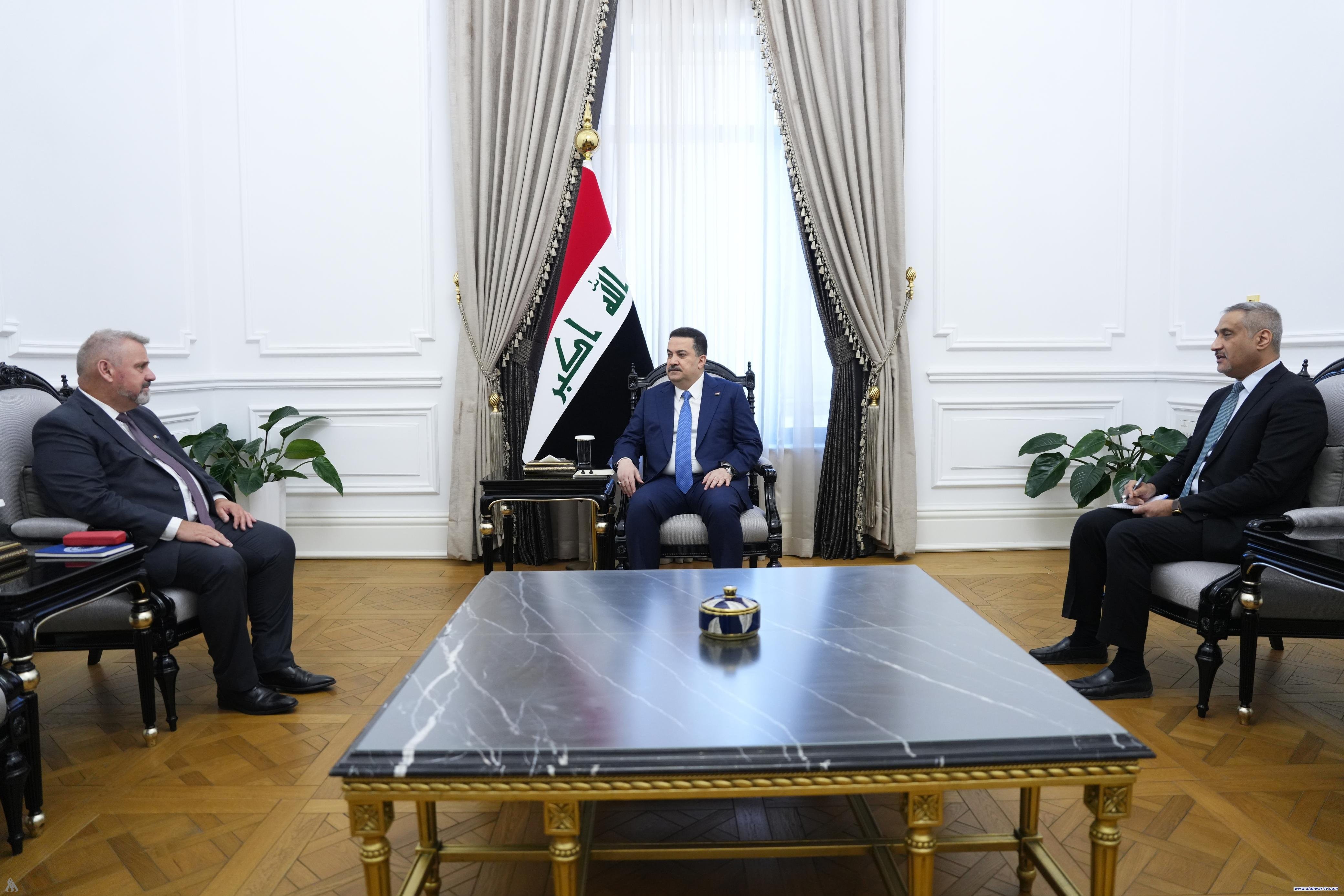 رئيس الوزراء: الاتحاد الأوروبي شريك ستراتيجي مهم للعراق