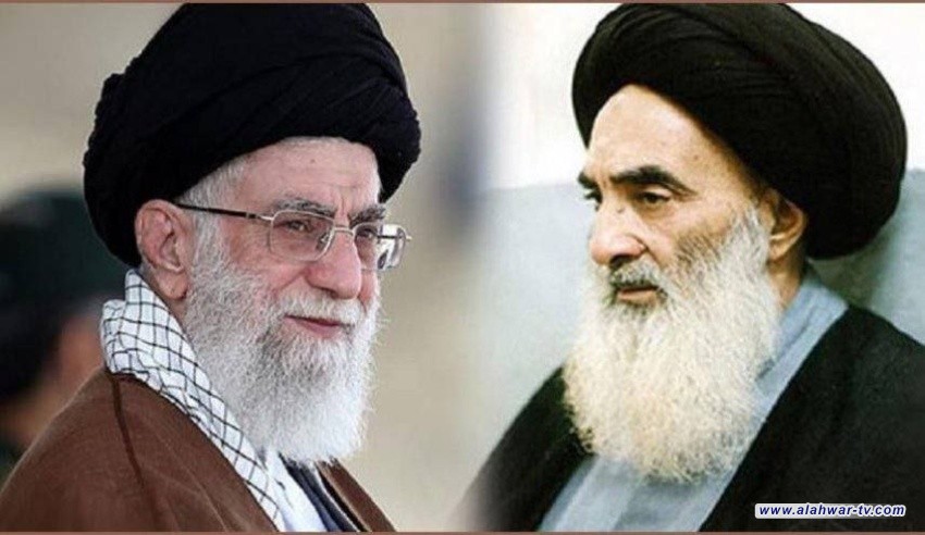 السيد الخامنئي يعزي الامام السيستاني بوفاة شقيقه