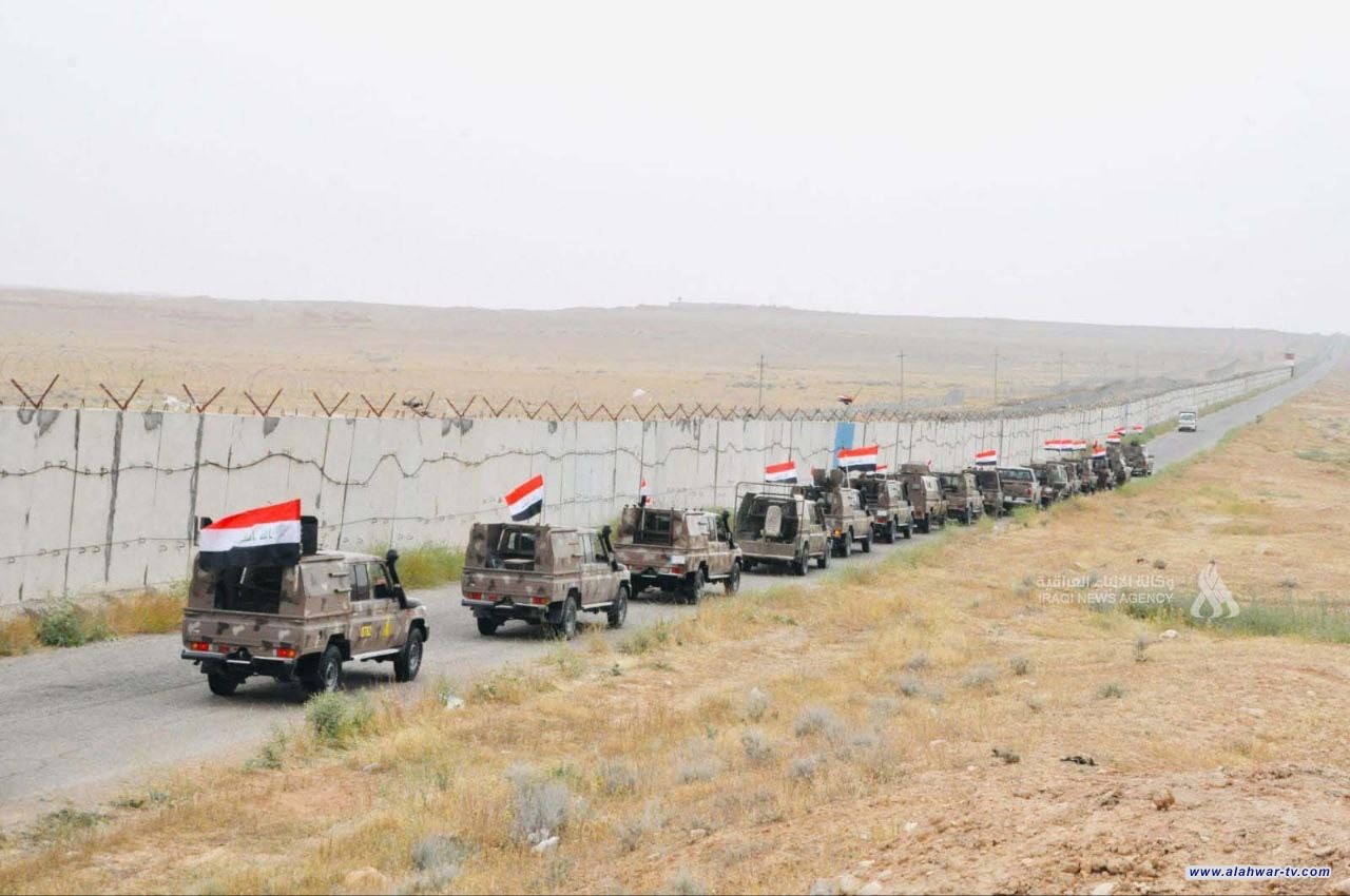 بالصور.. قوات الحدود على الشريط الحدودي مع سوريا