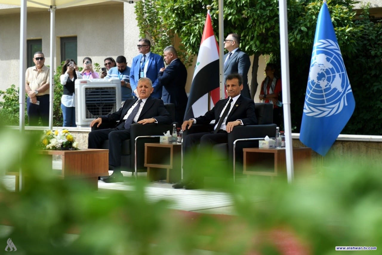 رئيس الجمهورية يجدد التزام العراق الثابت بدعم الجهود الدولية لمواجهة الإرهاب