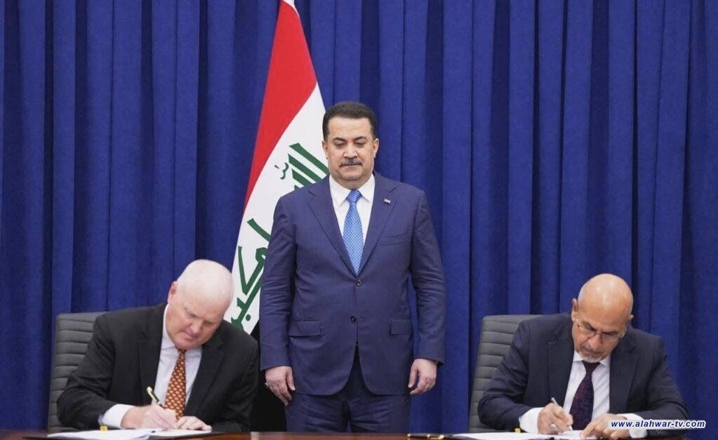 بإشراف رئيس الوزراء توقيع اتفاقية كبرى بين العراق وشيفرون لتطوير حقول النفط في الناصرية