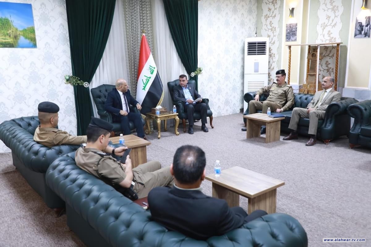 محافظ ذي قار مرتضى الابراهيمي يبحث ملف التعداد السكاني مع مدير عام المركز الوطني للتطوير الإداري وتقنية المعلومات بوزارة التخطيط