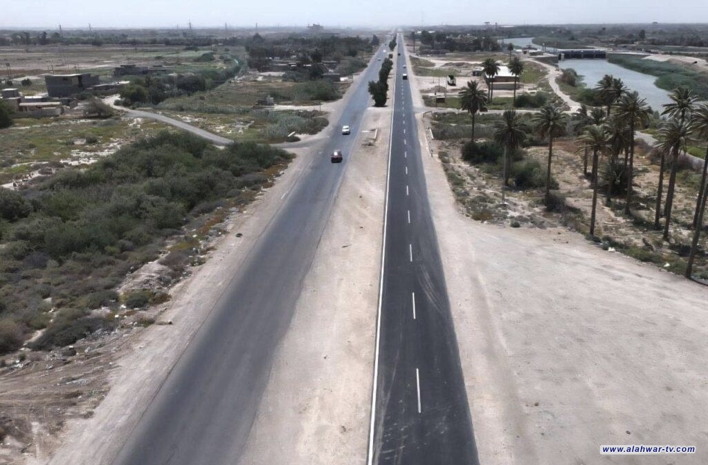 وزارة الإعمار تُنجز صيانة طريق كوت  ناصرية بطول 30 كم في ذي قار