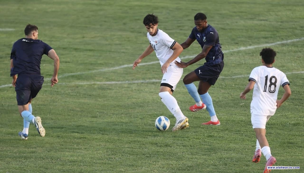 منتخب الشباب يخسر أمام فريق دهوك تجريبياً
