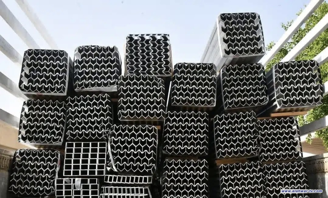 شركة اور العامة تجهز القطاع الخاص بـ 8 أطنان من مقاطع الألمنيوم