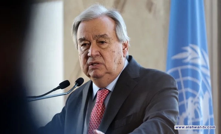 غوتيريش يدعو لوقف فوري لإطلاق النار في غزة