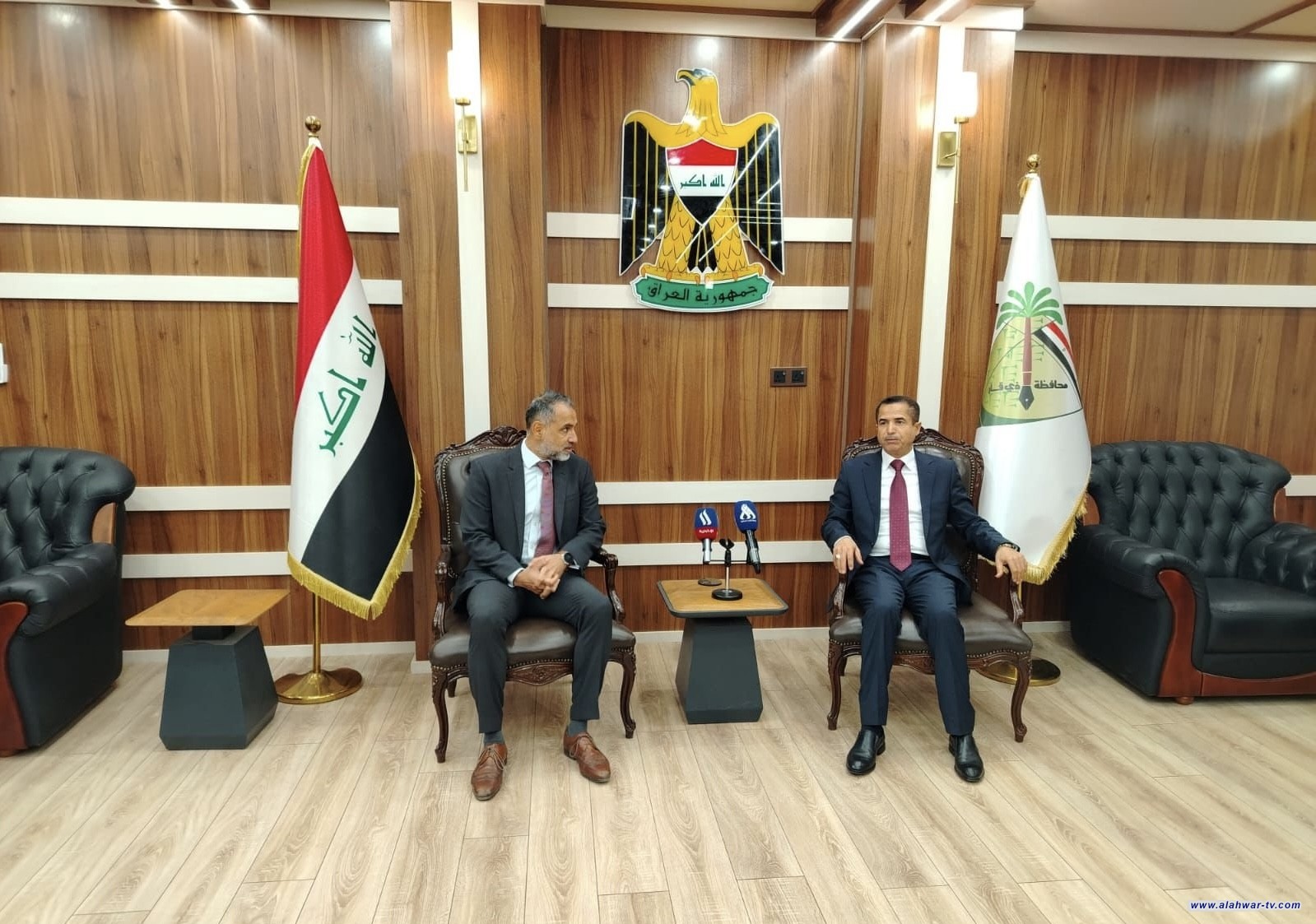 ذي قار.. اتفاق عراقي  بريطاني للتعاون في ملفات المياه والاستثمار والسياحة