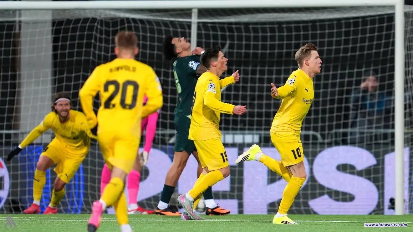 السيتي يتعرض لهزيمة مفاجئة أمام بودوجليمت النرويجي في دوري الأبطال