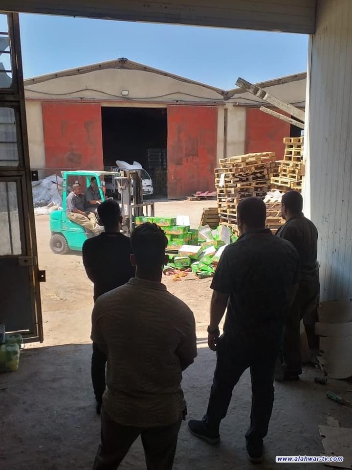 إتلاف (1132) لترا من مادة العصير في قطاع الناصرية الاول