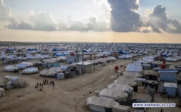 دخول جيش النظام السوري مخيم الهول بعد انسحاب (قسد) منه