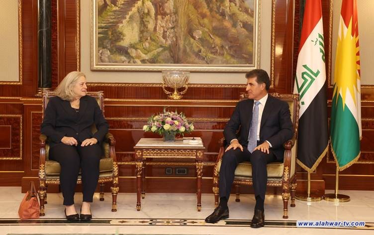 بارزاني يؤكد دعمه للسوداني خلال لقاء رومانوسكي: أنتظر خطوات لتصحيح الاوضاع في كركوك