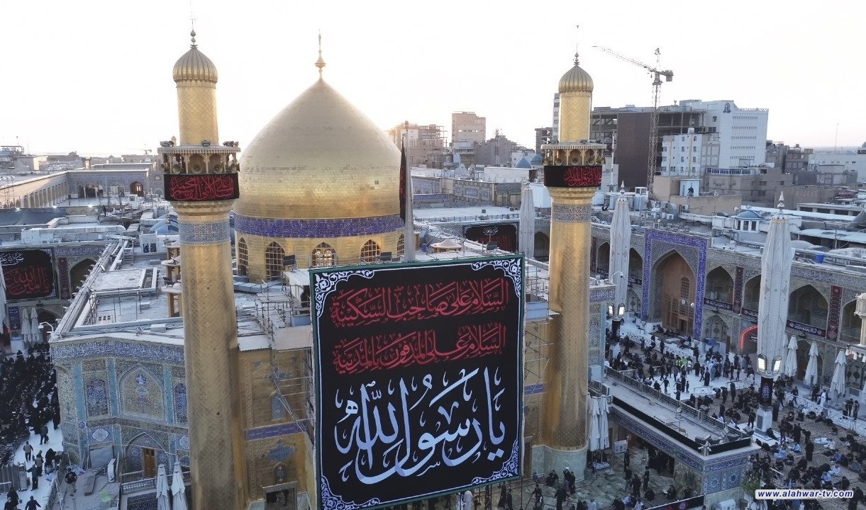 النجف الأشرف.. جموع الزائرين تواصل زحفها لإحياء ذكرى وفاة النبي الأكرم (ص)