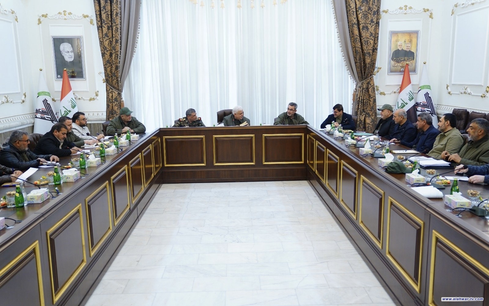 رئيس هيئة الحشد الشعبي يوجه بدعم القطعات على الحدود لتعزيز قدراتها في أداء المهام والواجبات