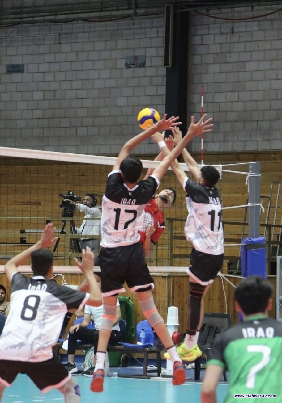 منتخبنا الوطني للناشئين لكرة الطائرة يخسر أمام نظيره الليبي