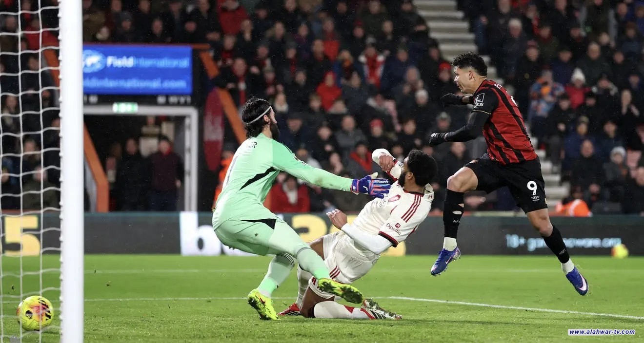 ليفربول يخسر أمام بورنموث في البريمر