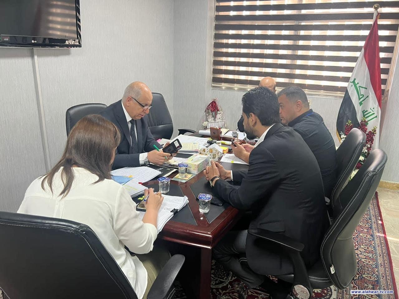 محافظ ذي قار: وزارة التخطيط توافق على إدراج مشروع إعادة بناء سوق هرج وسط الناصرية