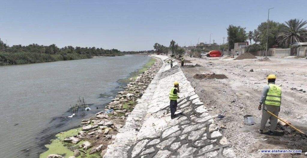 صندوق إعمار ذي قار: مشروع تطوير ضفاف الغراف يسير بخطى متسارعة لتعزيز المشهد الحضري والسياحي