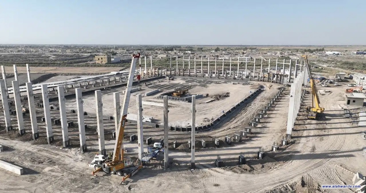 صندوق إعمار ذي قار: نسب إنجاز متصاعدة في ملعب الشطرة الجديد