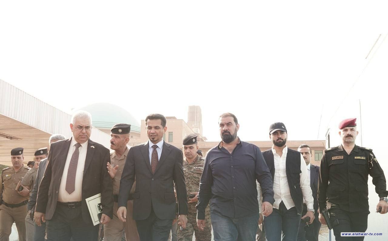 افتتاح خط سكة الحديد بغداد - الفلوجة