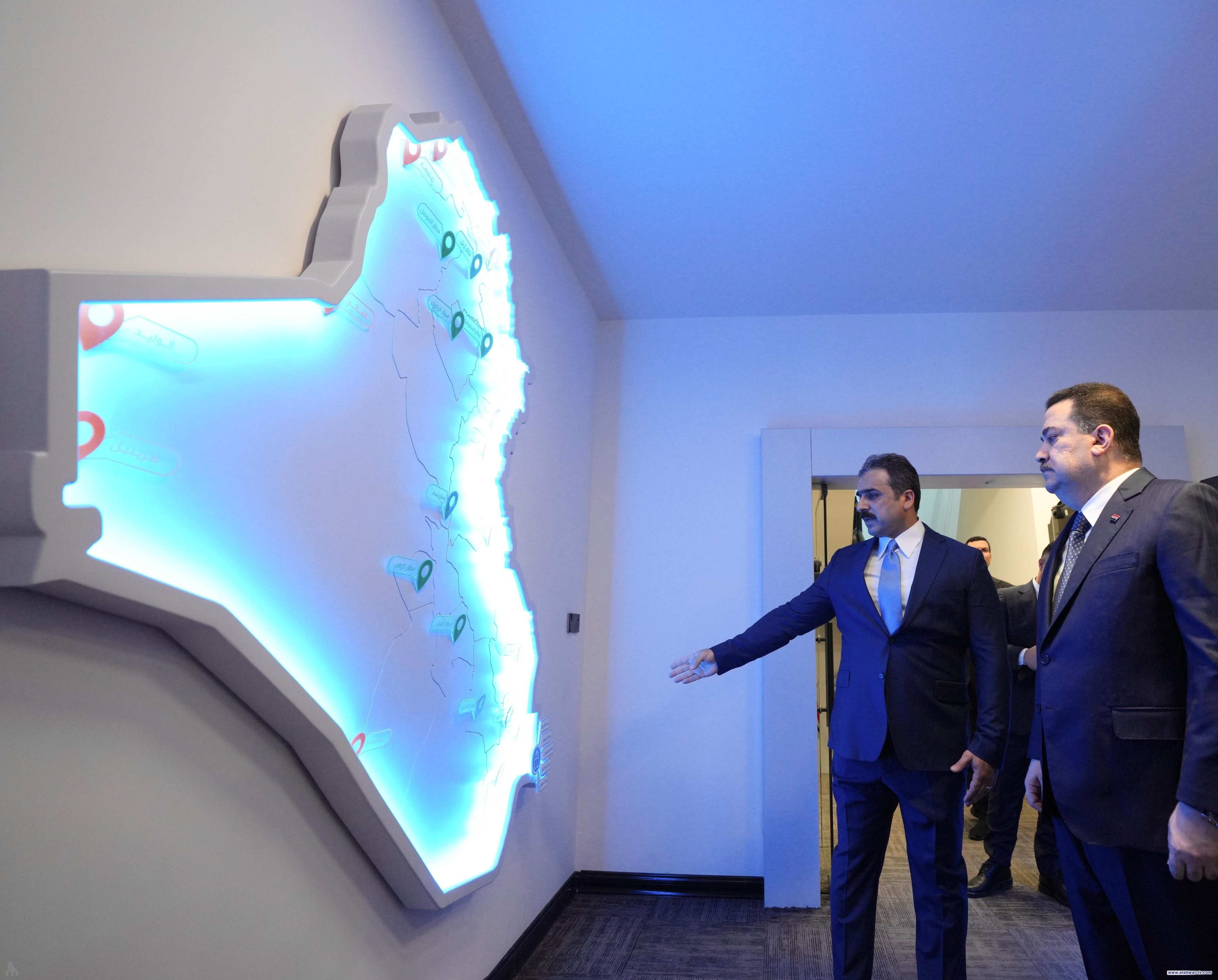 رئيس الوزراء يجري زيارة إلى مقر هيئة المنافذ الحدودية