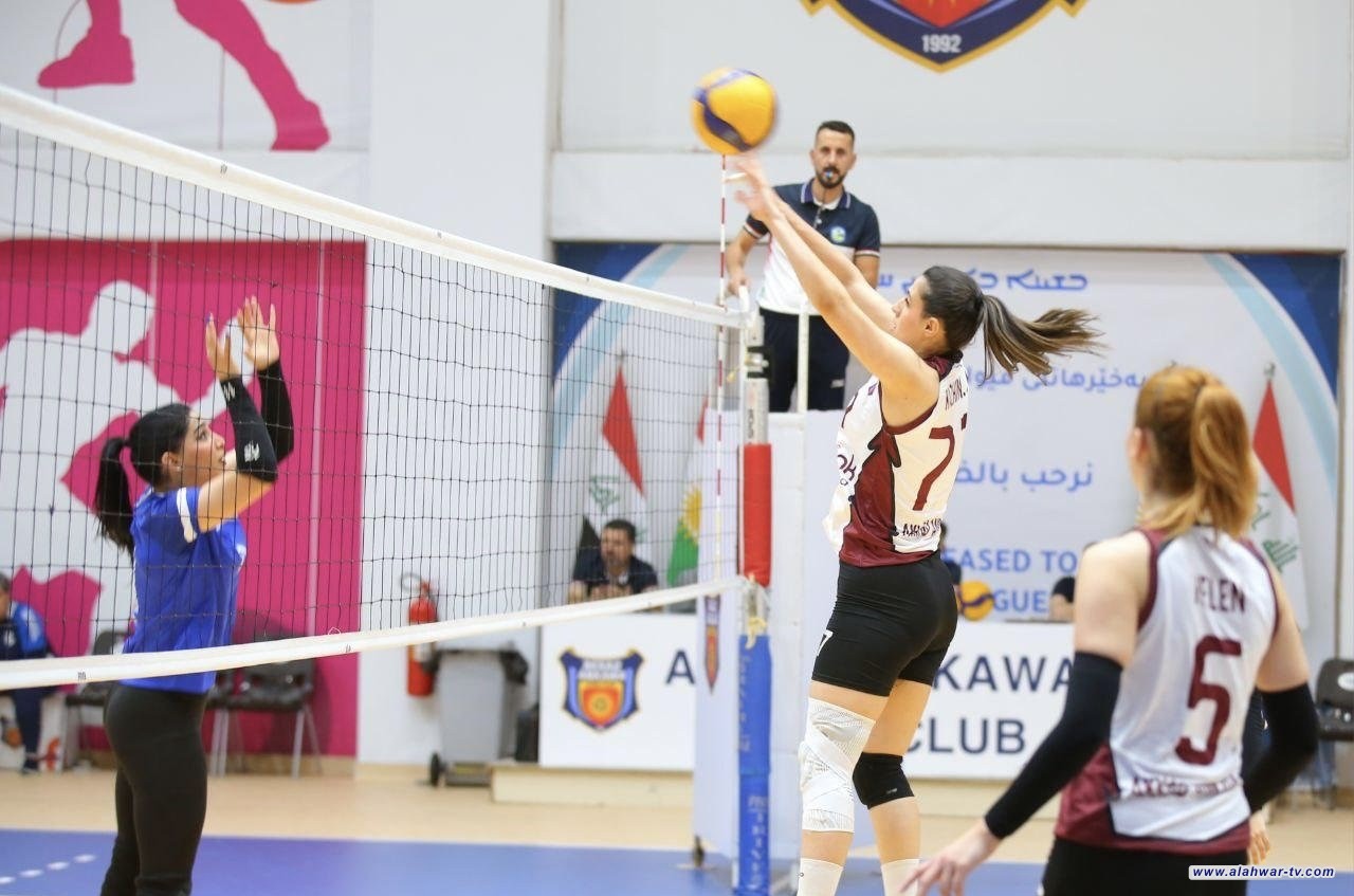 اليوم..ثلاث مواجهات في دوري الطائرة النسوي