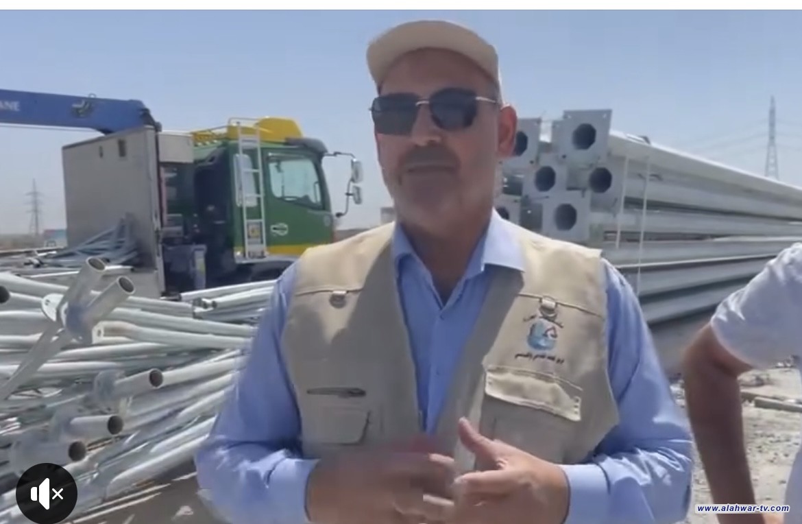 المعاون الفني لمحافظ ذي قار يواصل متابعته لمجسر الإسكان الصناعي.