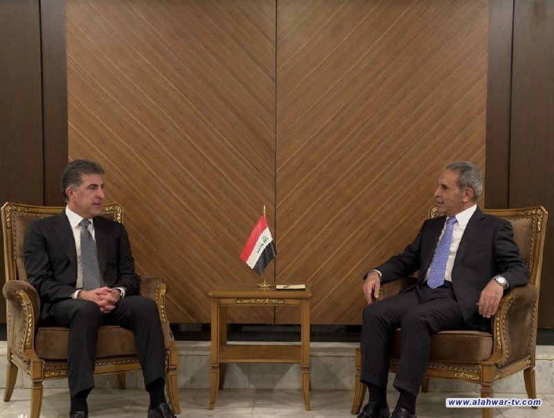 زيدان وبارزاني يبحثان الآجراءات القانونية لمعالجة ازمة رواتب موظفي كردستان