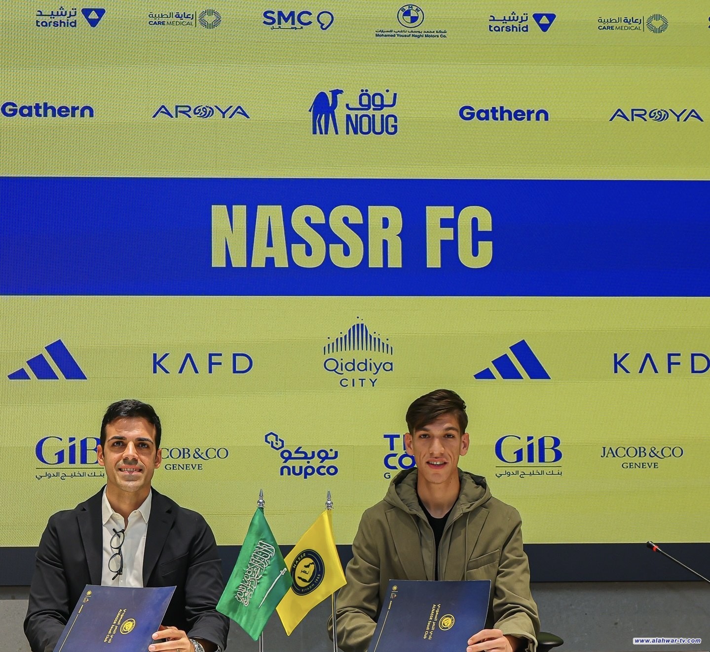 النصر السعودي يتعاقد رسمياً مع اللاعب حيدر عبد الكريم