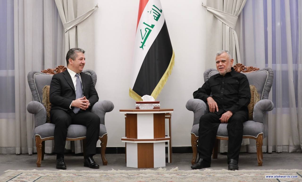 العامري يستقبل بارزاني وطالباني ويبحث معهما العديد من الملفات المهمة