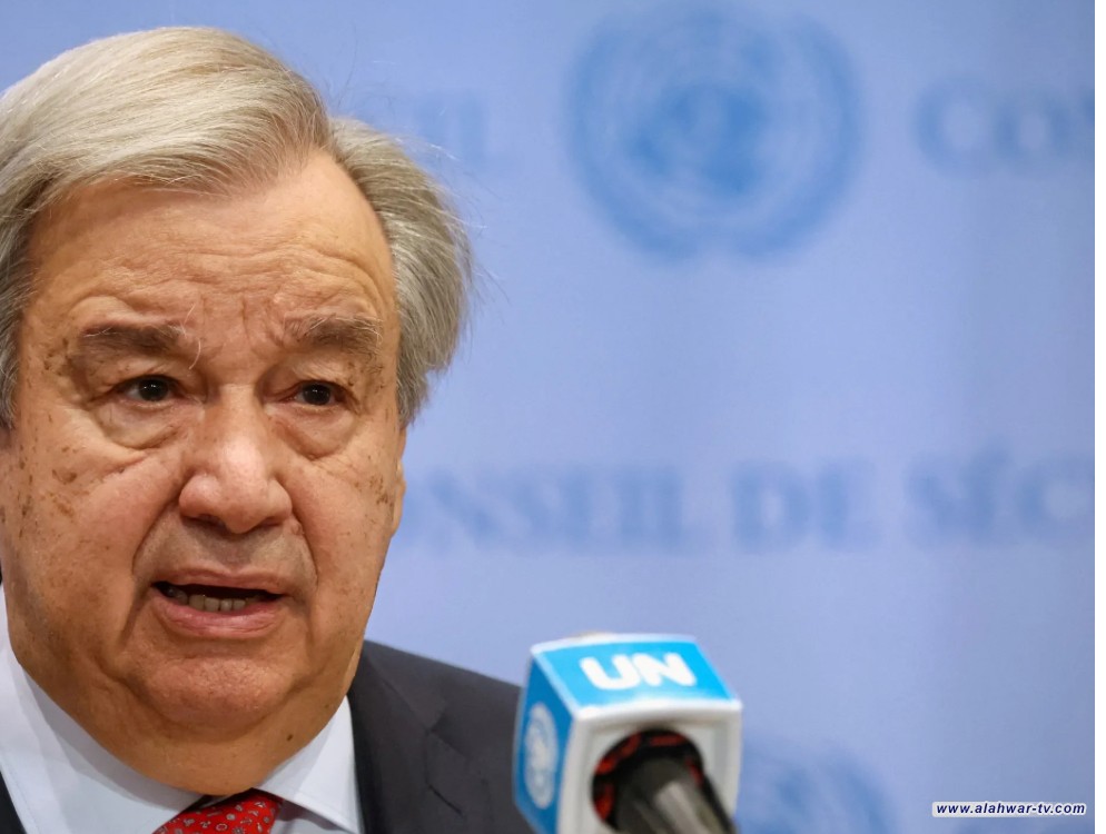 غوتيريش: اتفاق غزة تطور مهم في المنطقة