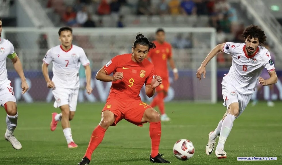 الصين تتعادل مع طاجكستان وأستراليا تتغلب على الهند في كأس آسيا