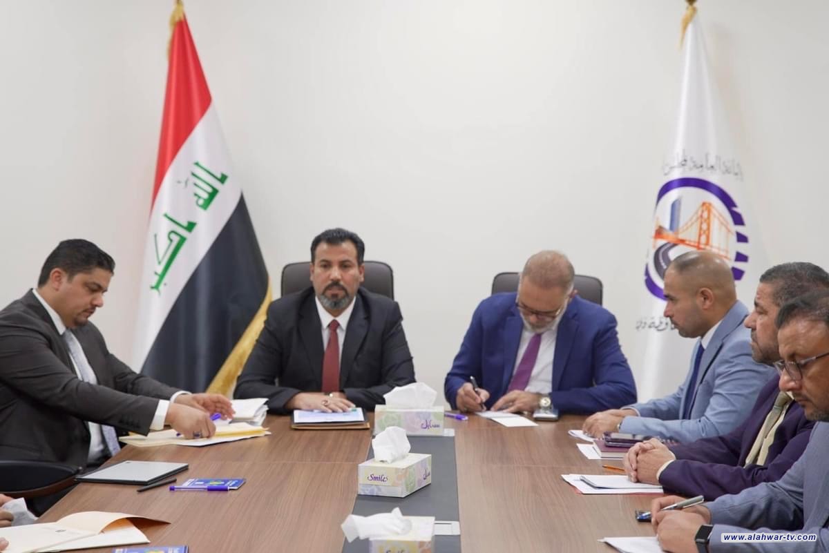 رئيس صندوق اعمار محافظة  ذي قار يلتقي وفدا يمثل صندوق اعمار المحافظات الأكثر فقرآ للاطلاع على تجربة نجاح الصندوق في اعمار محافظة ذي قار