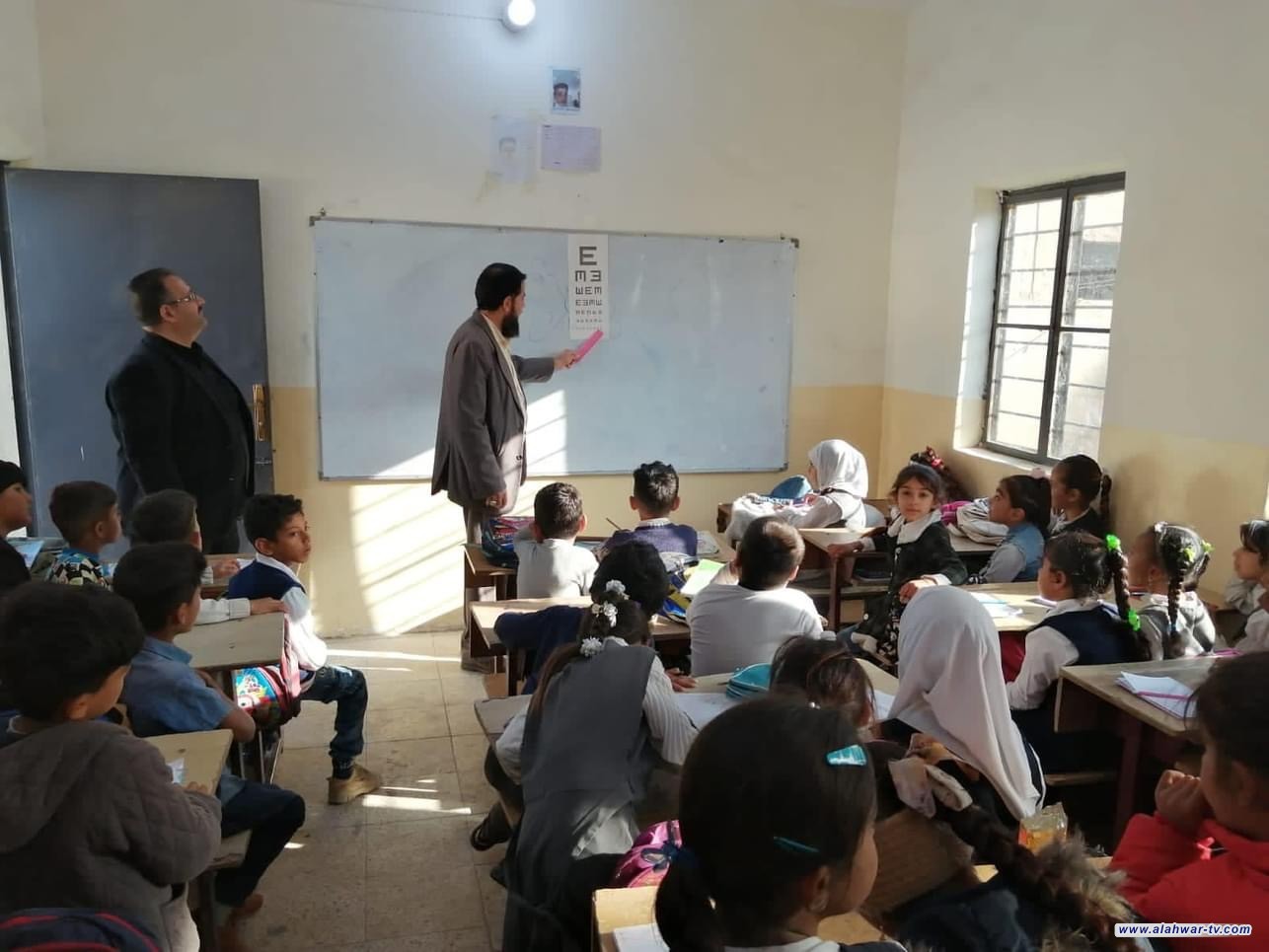 حملة صحية وتوعوية في مدرسة الهاشمية المختلطة في قضاء سيد دخيل
