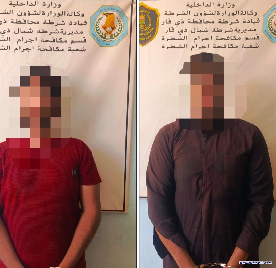 في وقت قياسي.. شرطة ذي قار تلقي القبض على متهمين بسرقة منزل في الشطرة