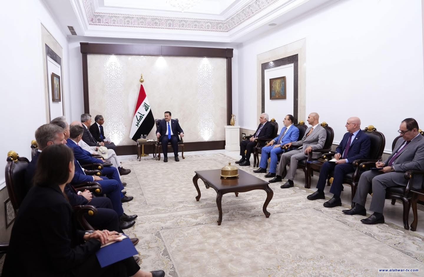 رئيس الوزراء يؤكد حرص العراق على تعزيز التعاون المشترك مع الولايات المتحدة