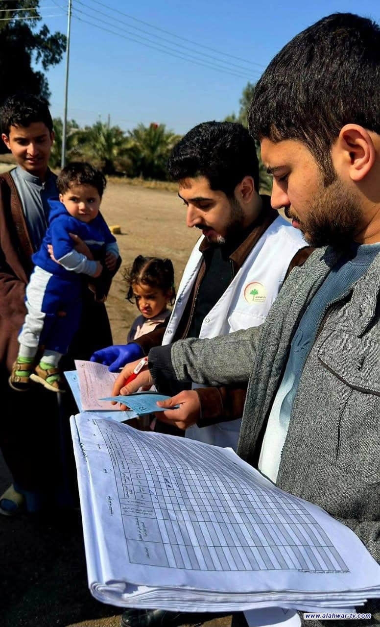 صحة ذي قار: تلقيح 114 طفلا متسربا في مناطق نائية بقضاء البطحاء