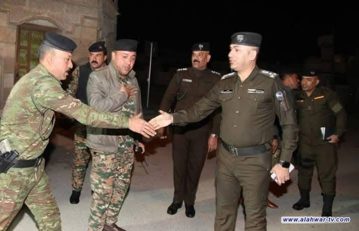 مدير حماية المنشآت في ذي قار يجري جولة تفتيشية ميدانية ويؤكد الالتزام بالواجبات الأمنية