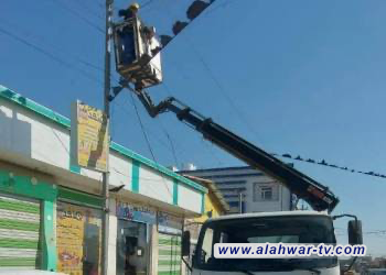كهرباء ذي قار: ازالة اكثر من 790 حالة تجاوز عن الشبكة الكهربائية