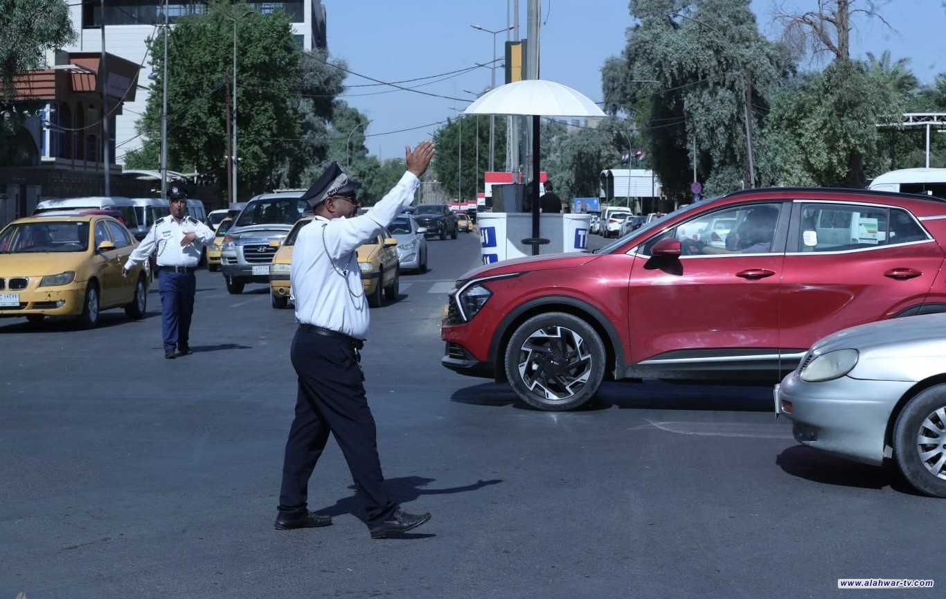 المرور: جميع المركبات مشمولة بتسجيل المخالفات بضمنها الحاملة للوحات كردستان