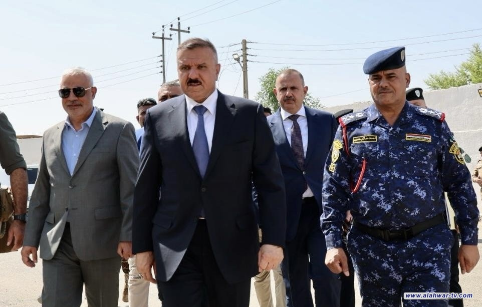 وزير الداخلية يصل إلى مدينة سامراء المقدسة