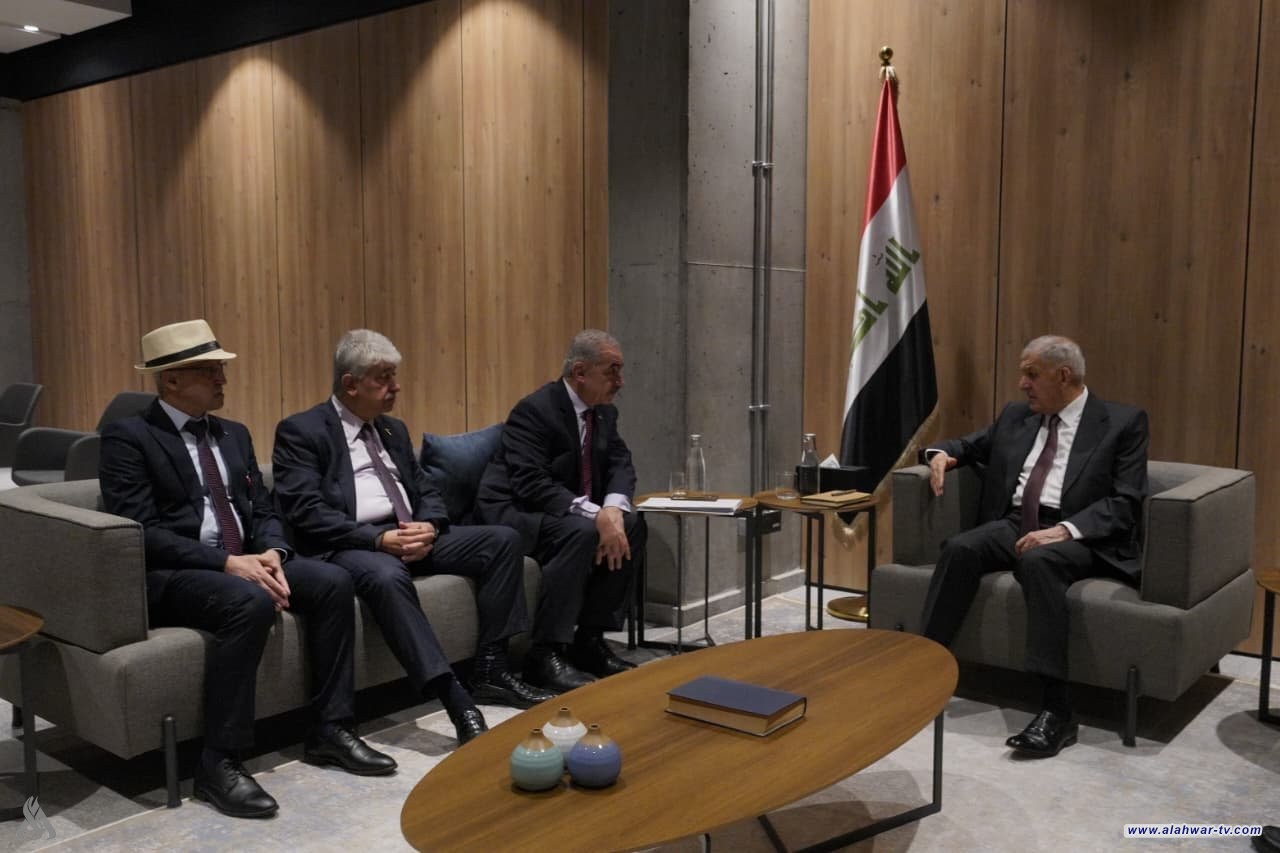 رئيس الجمهورية يؤكد تضامن العراق حكومة وشعبا مع الشعب الفلسطيني