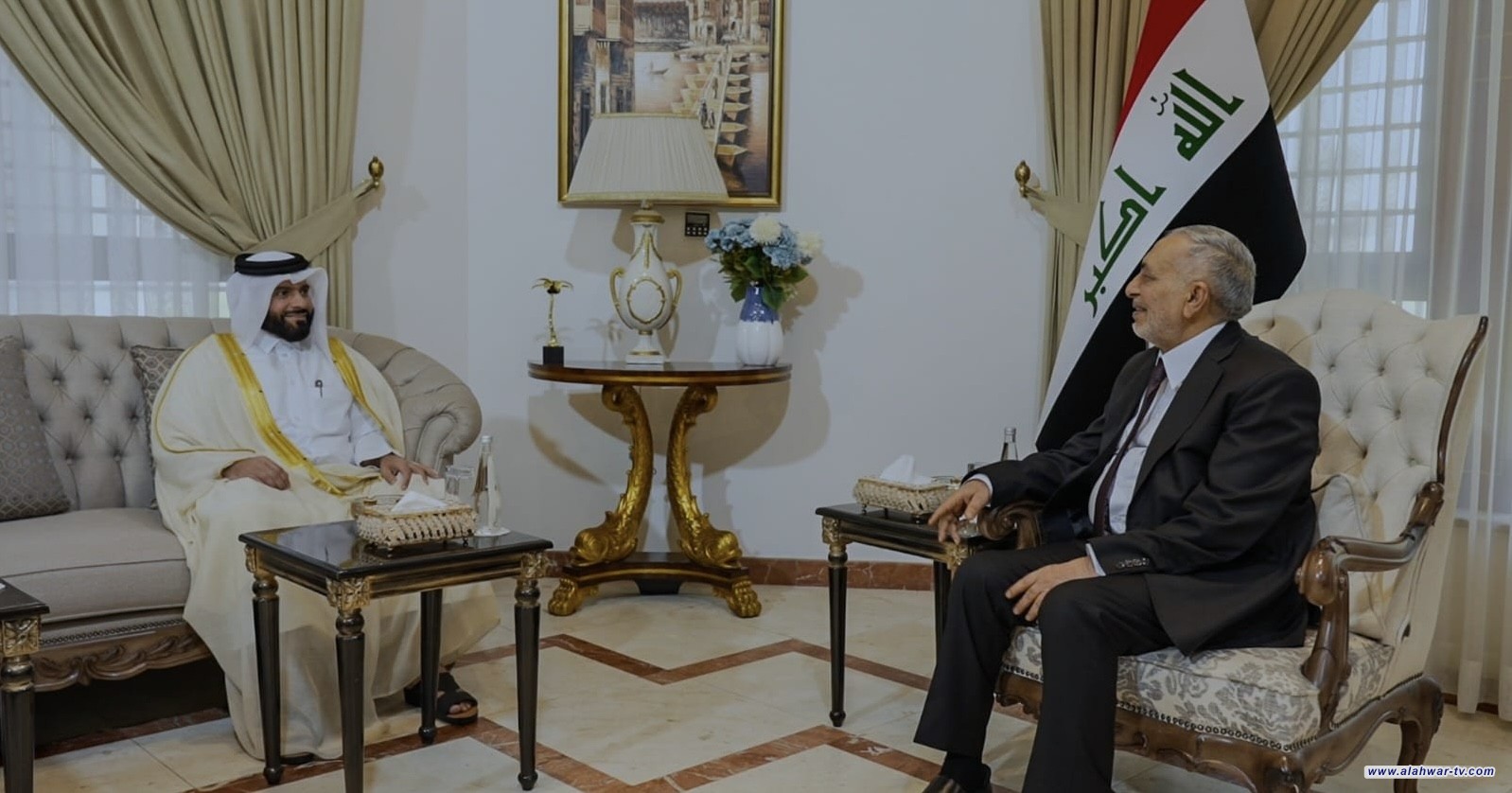 المشهداني يؤكد أهمية دخول الشركات القطرية إلى السوق العراقية