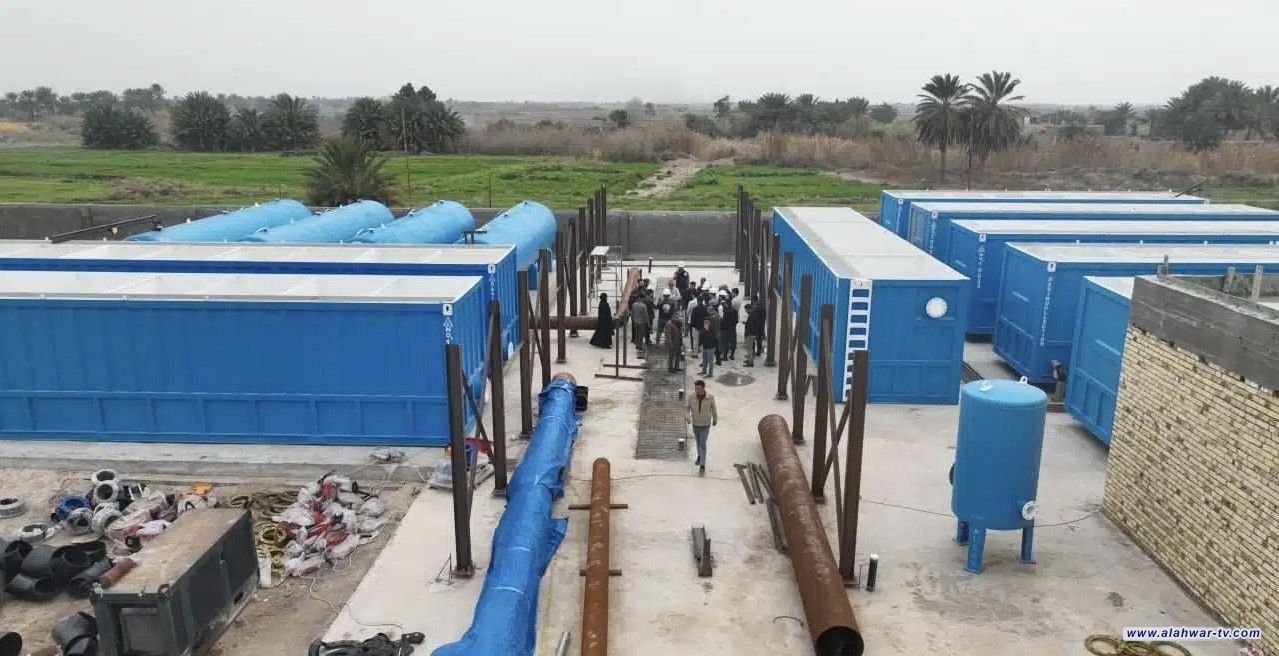 صندوق اعمار ذي قار: تقدم الأعمال بمشروعي ماء كبيرين لتغذية قرى بني زيد والهبابشة