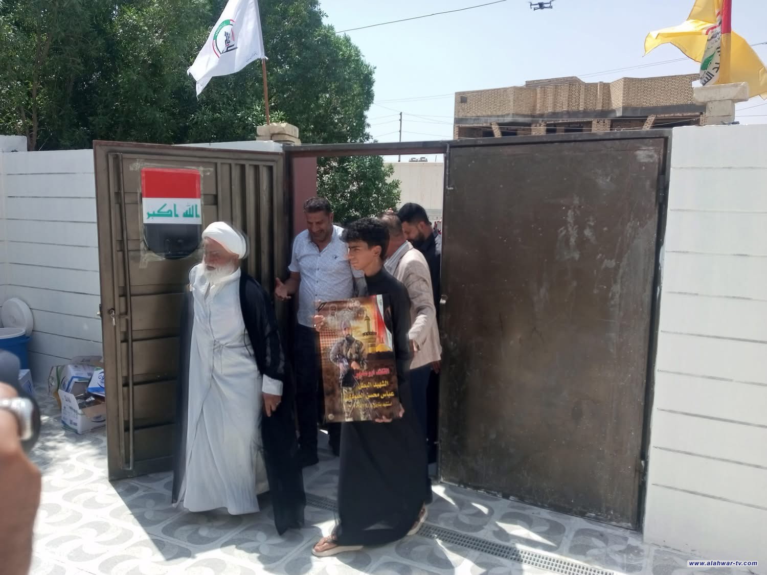 تسليم المنزل رقم (446) لعائلة أحد شهداء الحشد الشعبي في قضاء الغراف