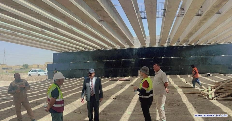 وصلت لنصب الروافد.. جسر شمال الناصرية يشهد مراحل متقدمة بالإنجاز