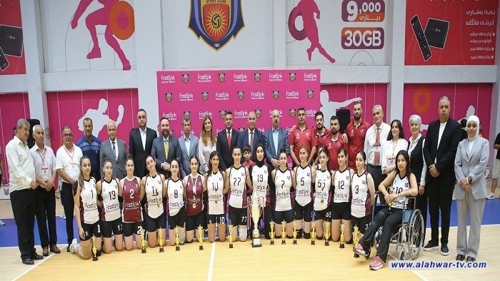 سيدات سنحاريب يحرزن لقب الدوري العراقي بكرة الطائرة