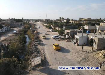 امين مجلس الوزراء يوجه المباشرة باعمال صيانة وتأهيل طريق ال عمار شمال الناصرية